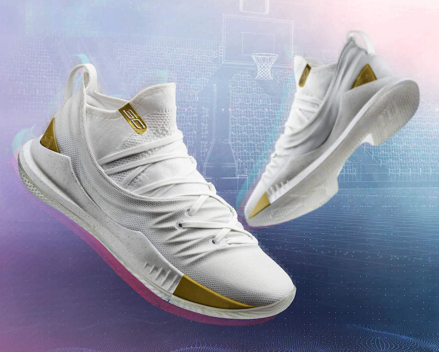 UndeUNDER ARMOUR カリー5【 CURRY 5 WHITE GOLD 】